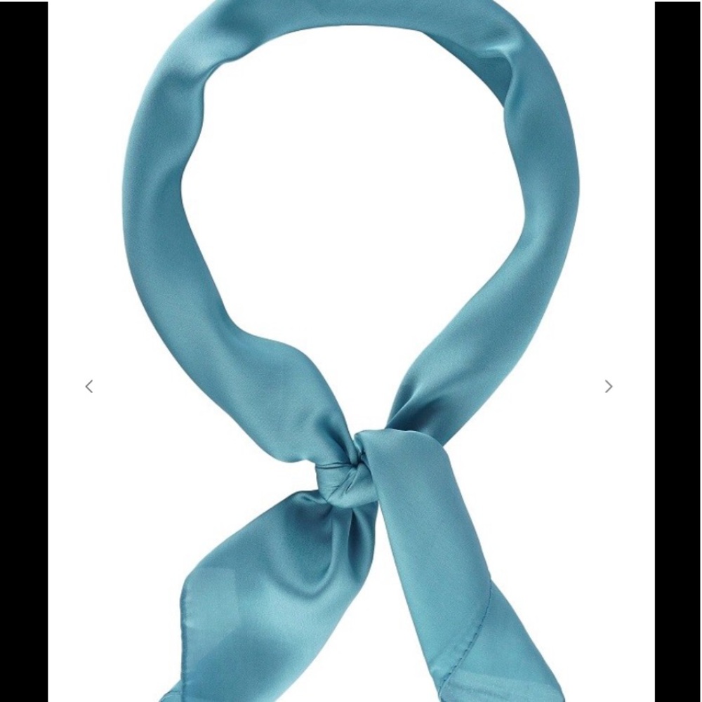 Olive and Pique aqua handkerchief “so silky”